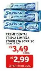 Assaí Atacadista Sorriso - creme tripla limpeza completa oferta