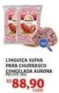 Assaí Atacadista Aurora - linguiça suina para churrasco congelada oferta