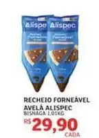 Alispec - recheio forneavel avelã