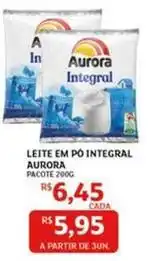 Aurora - leite em po integral