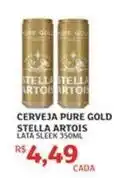 Assaí Atacadista Stella - cerveja pure gold artois oferta
