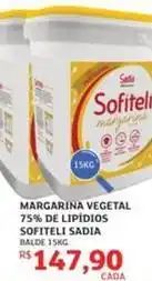 Assaí Atacadista Sofiteli - margarina vegetal 75% de lipidos oferta