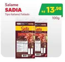 Big Bom Supermercados Salame sadia tipo italiano fatiado oferta