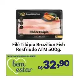 Covabra Supermercados Filé de Tilápia oferta