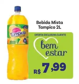 Bebida mista tampico 2l