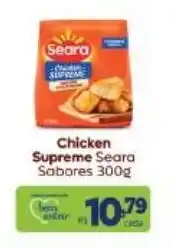 Covabra Supermercados Chicken supreme seara sabores oferta