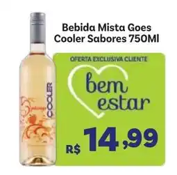 Covabra Supermercados Bebida Mista Goes Cooler Sabores oferta