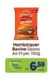Covabra Supermercados Hambúrguer Bovino Seara Air Fryer oferta
