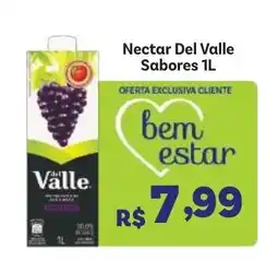 Covabra Supermercados Nectar Del Valle Sabores oferta