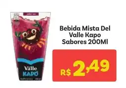 Covabra Supermercados Bebida Mista Del Valle Kapo Sabores oferta