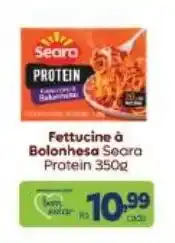 Covabra Supermercados Fettucine à Bolonhesa Seara Protein oferta