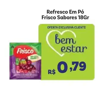 Covabra Supermercados Refresco em pó frisco sabores oferta
