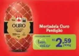 Covabra Supermercados Mortadela Ouro Perdigão oferta