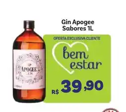 Covabra Supermercados Gin Apogee Sabores 1L oferta
