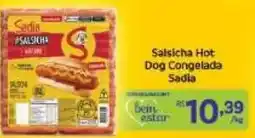 Covabra Supermercados Salsicha Hot Dog Congelada Sadia oferta
