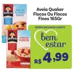 Covabra Supermercados Aveia Quaker Flocos Ou Flocos Finos oferta