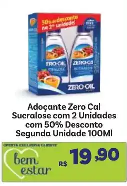 Covabra Supermercados Adoçante Zero Cal Sucralose oferta