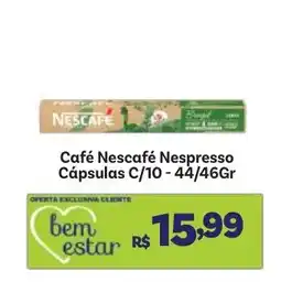 Covabra Supermercados Café Nescafé Nespresso oferta