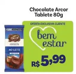 Covabra Supermercados Chocolate Arcor Tablete oferta