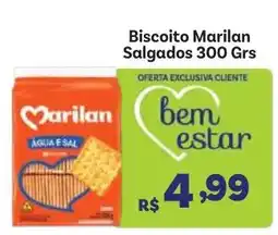 Covabra Supermercados Biscoito Marilan Salgados oferta