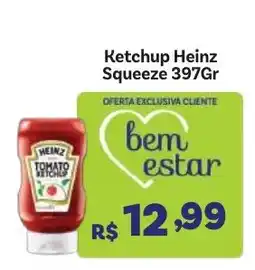 Covabra Supermercados Ketchup heinz squeeze 397gr oferta