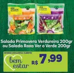 Covabra Supermercados Salada Primavera Verdureira ou Salada Roxa Ver o Verde oferta