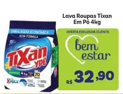 Covabra Supermercados Lava Roupas Tixan Em Pó 4kg oferta