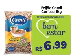Covabra Supermercados Feijão Camil Carioca oferta