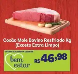 Covabra Supermercados Coxão Mole Bovino Resfriado Kg oferta