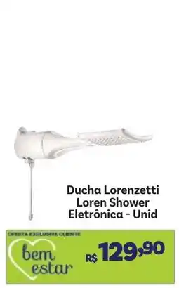 Covabra Supermercados Ducha lorenzetti loren shower eletrônica - unid oferta