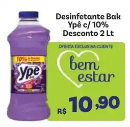 Covabra Supermercados Desinfetante Bak Ypê c/ 10% oferta