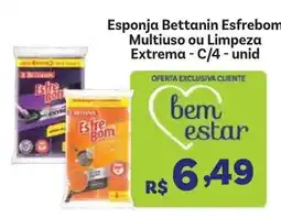Covabra Supermercados Esponja Bettanin Esfrebom oferta