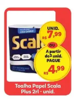 Covabra Supermercados Toalha Papel Scala Plus 2rl oferta