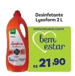 Covabra Supermercados Desinfetante Lysoform oferta