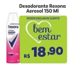 Covabra Supermercados Desodorante rexona aerosol oferta