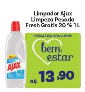 Covabra Supermercados Limpador Ajax Limpeza Pesada Fresh oferta