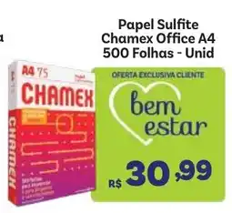 Covabra Supermercados Papel sulfite chamex office a4 oferta