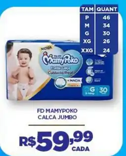 DB Supermercados Fd mamypoko calca jumbo oferta
