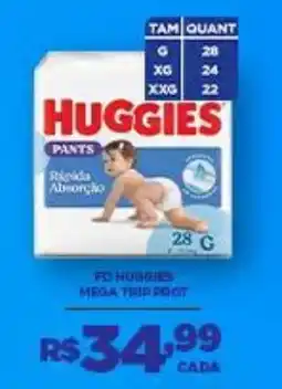 DB Supermercados Huggies pants oferta