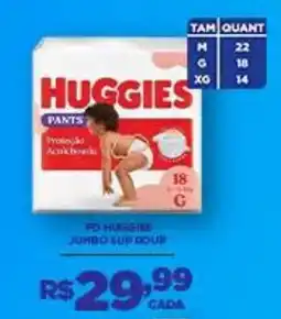 DB Supermercados Huggies pants oferta