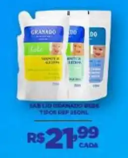 DB Supermercados Sab lio granado bebe tipos ref 250ml oferta