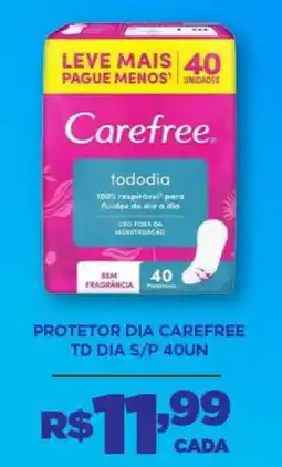 DB Supermercados protetor dia carefree td dia s/p oferta