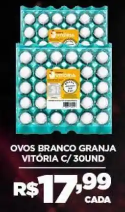 DB Supermercados ovos branco granja vitória oferta