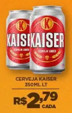 DB Supermercados Cerveja kaiser oferta