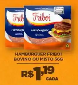 DB Supermercados Hambúrguer friboi bovino ou misto oferta