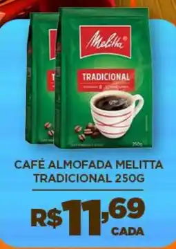 DB Supermercados Café almofada melitta tradicional oferta