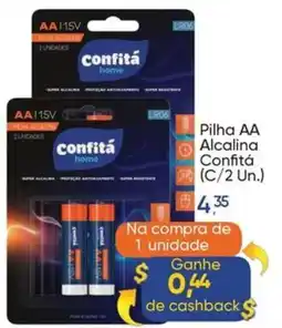 Imec Supermercados Pilha aa alcalina confitá home oferta