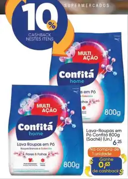 Imec Supermercados Lava-Roupas em Pó Confitá 800g oferta