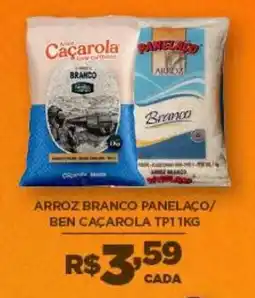 DB Supermercados Arroz branco panelaço/ ben caçarola tp1 oferta