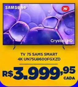 DB Supermercados tv 75 sams smart oferta